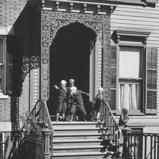Historic Pictured. Brooklyn children 1940